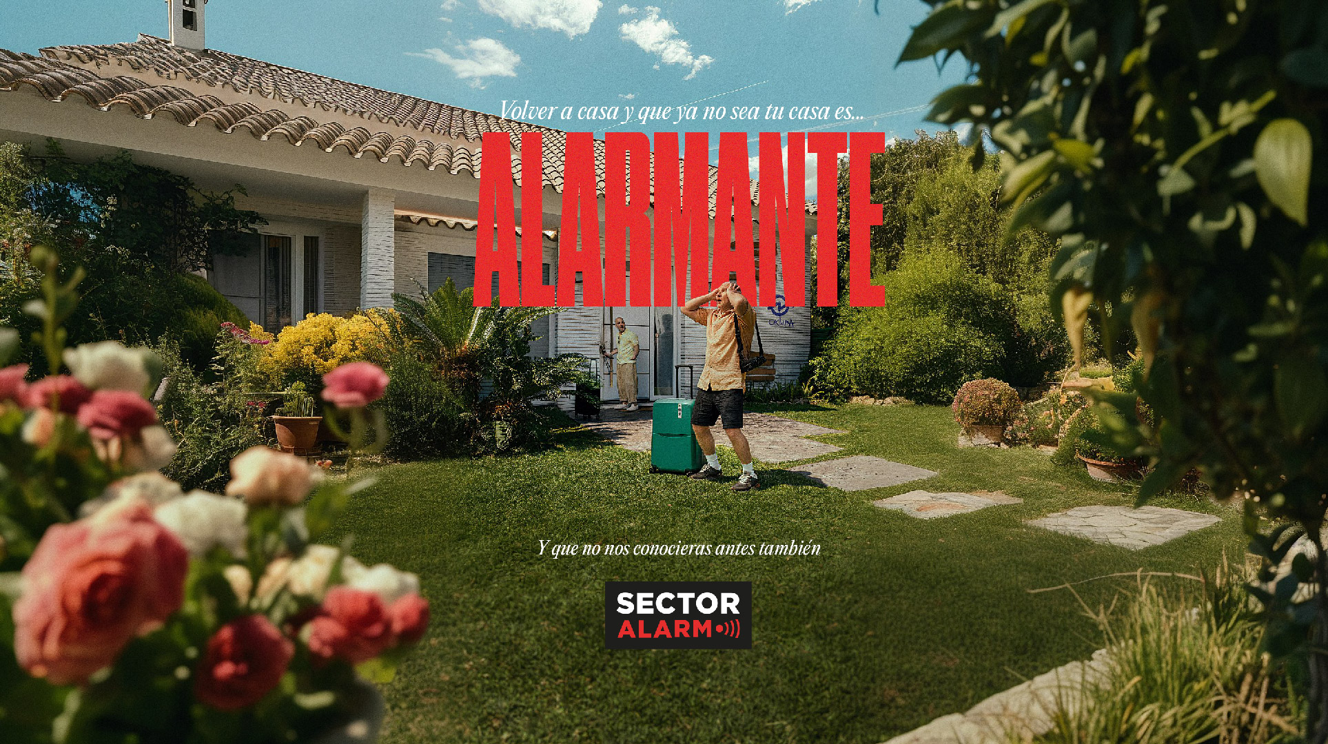 Campaña Okupas — Sector Alarm. Dirección de Arte: Gastón Bruno.