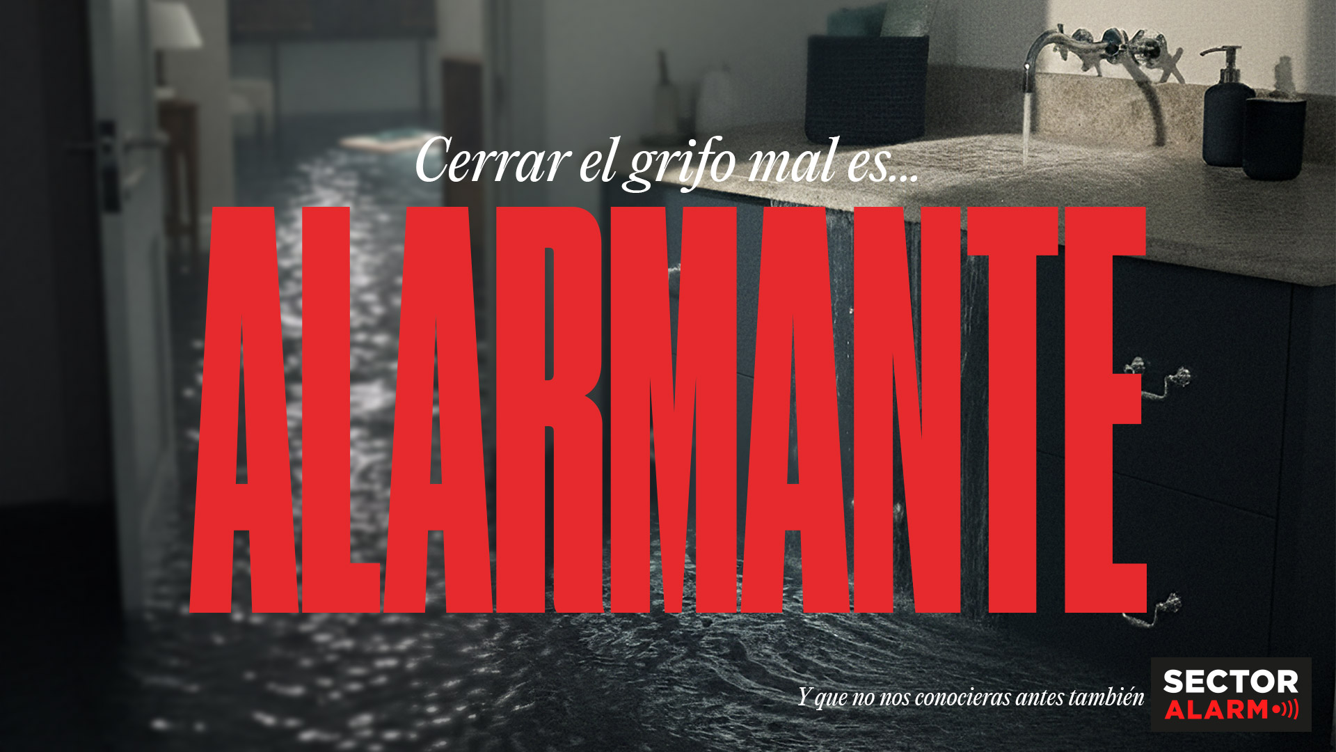 Campaña Protege tu hogar — Sector Alarm. Dirección de Arte: Gastón Bruno.