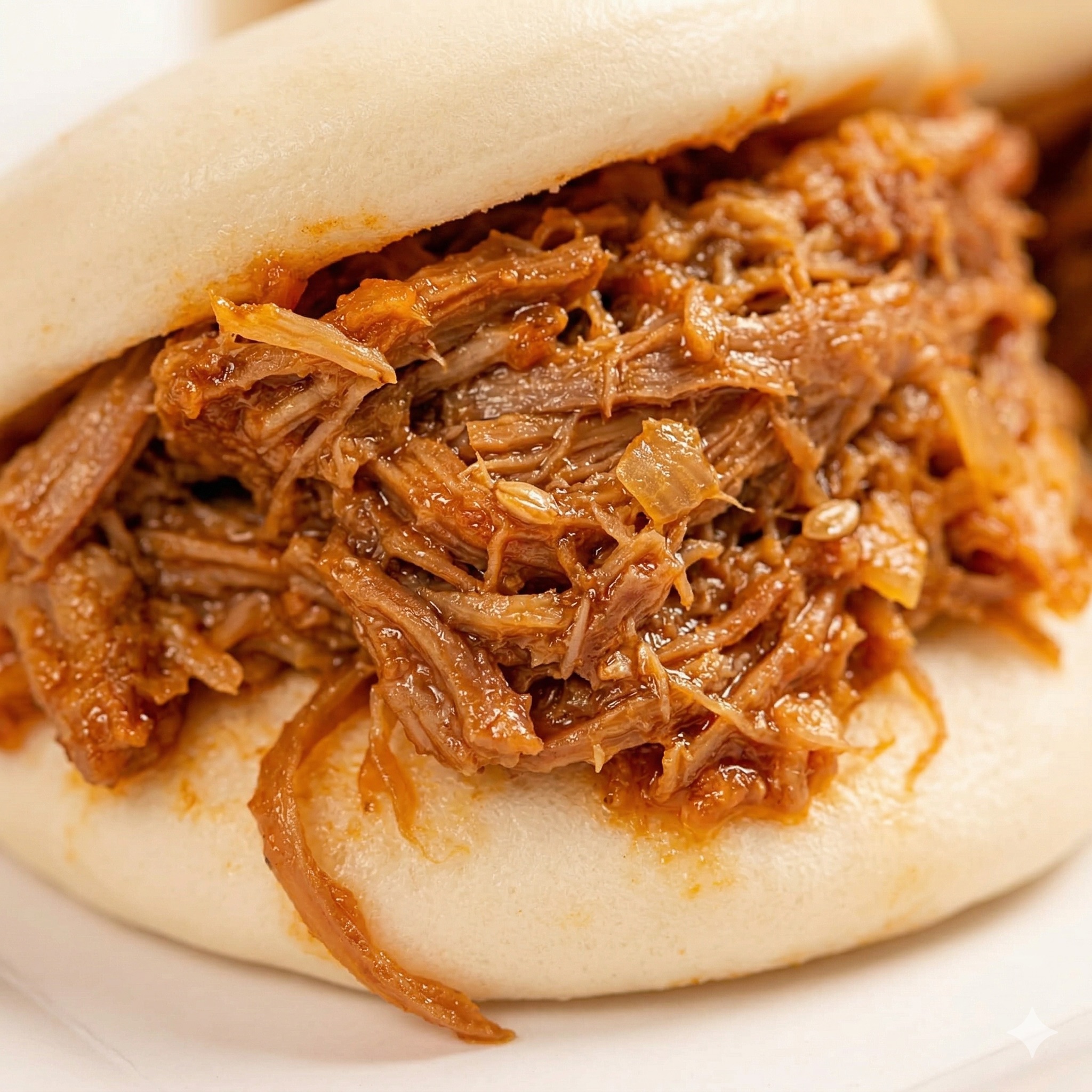 Sesión de fotos alimentos bao bocadillo chino