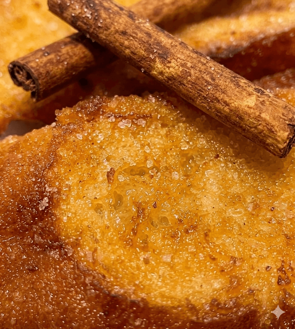 Sesión torrijas fotografía gastronómica IA
