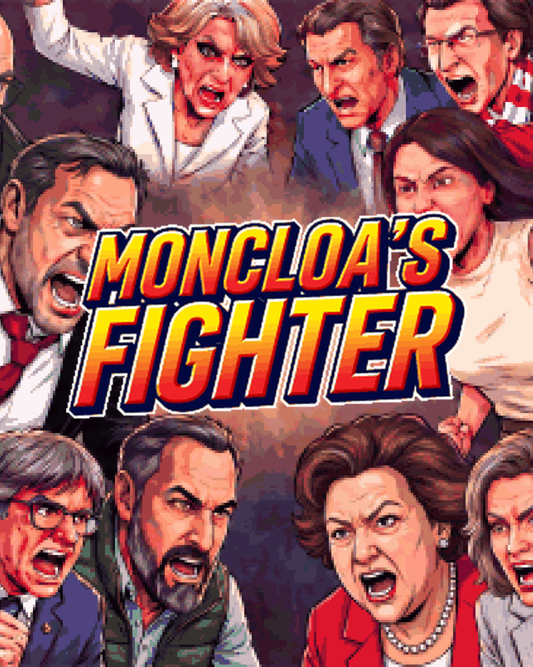 Moncloa’s Fighter: Videojuego de sátira política