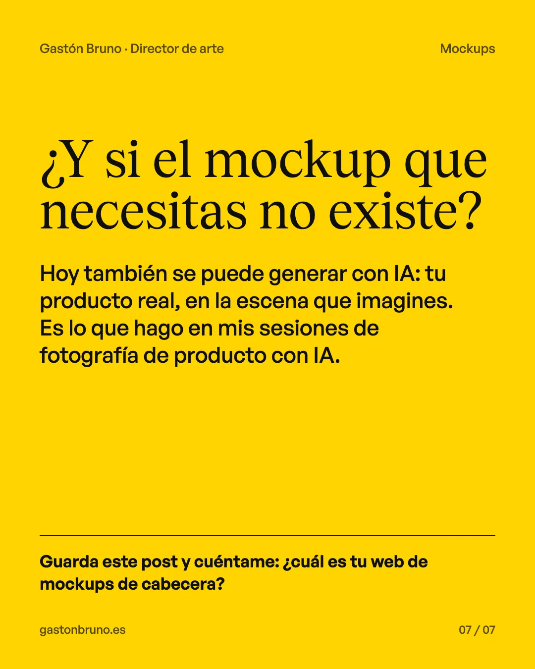 Mockups con inteligencia artificial cuando el mockup que necesitas no existe