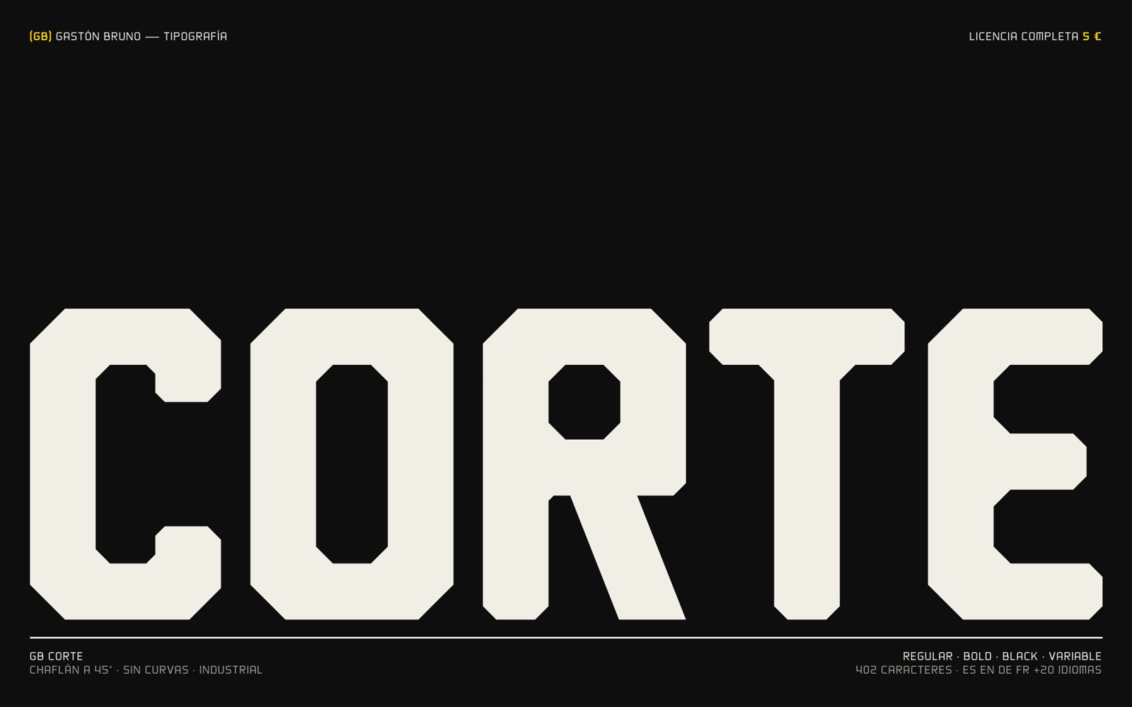 GB Corte — portada